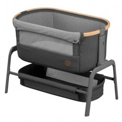 Maxi-Cosi Beistellbett Iora klappbar, inkl. Matratze & Reisetasche - Essential Graphite - Kollektion 2022