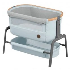 Maxi-Cosi Beistellbett Iora klappbar, inkl. Matratze & Reisetasche - Essential Grey - Kollektion 2022