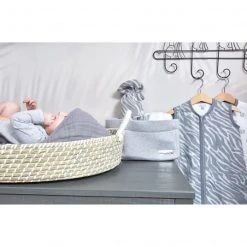 Meyco Aufbewahrungskorb Medium - Knit Basic - Grau -Wohnen & Schlafen Verkäufe meyco aufbewahrungskorb medium knit basic grau 2823004 d3