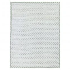 Meyco Baumwoll-Decke 75 x 100 cm - Little Dots - Forest Green -Wohnen & Schlafen Verkäufe meyco baumwoll decke 75 x 100 cm little dots forest green 2130032 d2