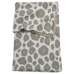 Meyco Baumwoll-Decke 75 x 100 cm - Panther