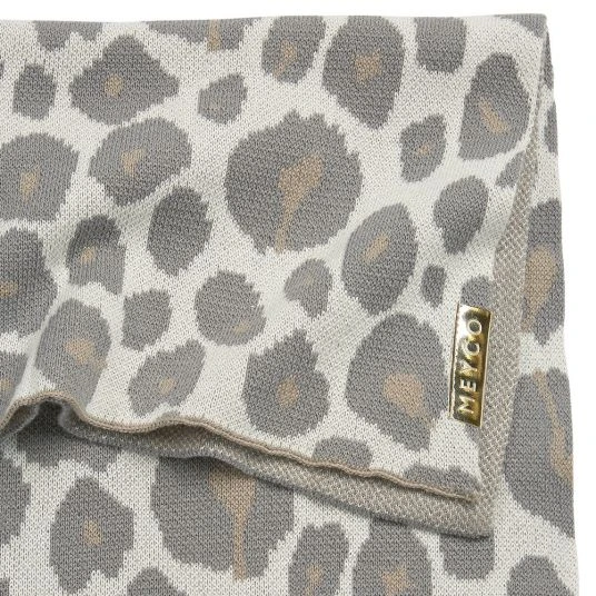 Meyco Baumwoll-Decke 75 x 100 cm - Panther 3 Meyco Baumwoll-Decke 75 x 100 cm - Panther – Bild 3