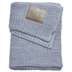Meyco Baumwoll-Decke 75 x 100 cm - Woezel & Pip - Blau