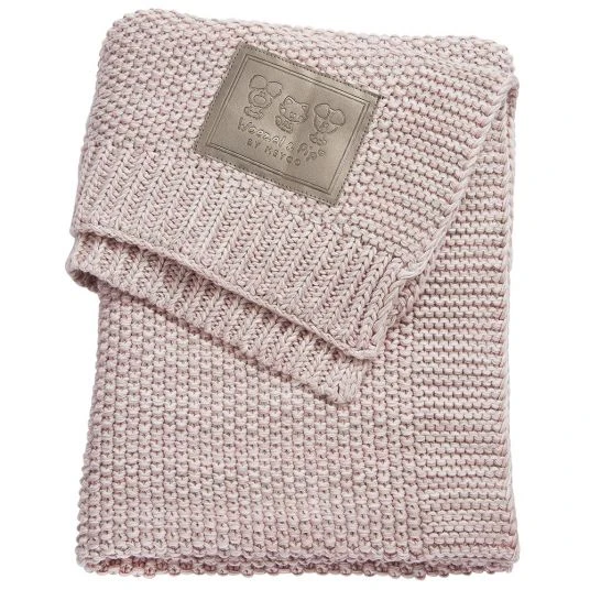 Meyco Baumwoll-Decke 75 x 100 cm - Woezel & Pip - Rosa 1 Meyco Baumwoll-Decke 75 x 100 cm - Woezel & Pip - Rosa