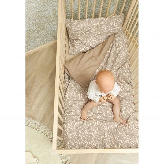 Meyco Bettwäsche 100 x 135 cm - Cheetah - Taupe 4 Meyco Bettwäsche 100 x 135 cm - Cheetah - Taupe – Bild 4