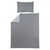 Meyco Bettwäsche 100 x 135 - Grau Hellgrau
