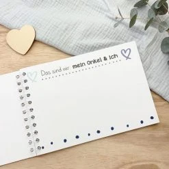 Mintkind Erinnerungsbuch / Familienbuch / Babybuch- Mein Onkel und ich 9 Mintkind Erinnerungsbuch / Familienbuch / Babybuch- Mein Onkel und ich -Wohnen & Schlafen Verkäufe mintkind erinnerungsbuch familienbuch babybuch mein onkel und ich b onkel d3