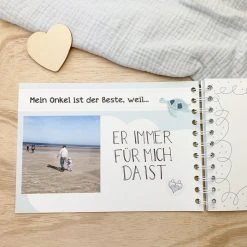 Mintkind Erinnerungsbuch / Familienbuch / Babybuch- Mein Onkel und ich 10 Mintkind Erinnerungsbuch / Familienbuch / Babybuch- Mein Onkel und ich -Wohnen & Schlafen Verkäufe mintkind erinnerungsbuch familienbuch babybuch mein onkel und ich b onkel d4