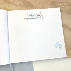 Mintkind Gästebuch / Babypartybuch - Meine Babyparty - Blau -Wohnen & Schlafen Verkäufe mintkind gastebuch babypartybuch meine babyparty blau gb babyparty r d4