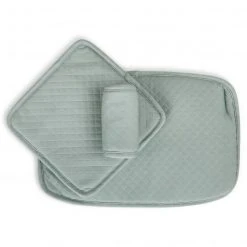 Moji Kissen Set (Bezüge für Schutzbügel, Rückenlehne und Sitz) für Yippy Hochstuhl - Mint