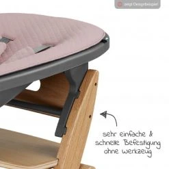 Moji Neugeborenenaufsatz inkl. Bezug, Matratze, Gurtsystem für Yippy Hochstuhl - Rose Gold -Wohnen & Schlafen Verkäufe moji neugeborenenaufsatz inkl bezug matratze gurtsystem fur yippy hochstuhl rose gold 12003332004 d3