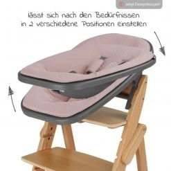 Moji Neugeborenenaufsatz inkl. Bezug, Matratze, Gurtsystem für Yippy Hochstuhl - Rose Gold -Wohnen & Schlafen Verkäufe moji neugeborenenaufsatz inkl bezug matratze gurtsystem fur yippy hochstuhl rose gold 12003332004 d4