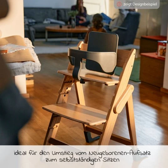Moji Starter-Set Schutzbügel und Rückenlehne für Yippy Hochstuhl - Cloud 4 Moji Starter-Set Schutzbügel und Rückenlehne für Yippy Hochstuhl - Cloud – Bild 4