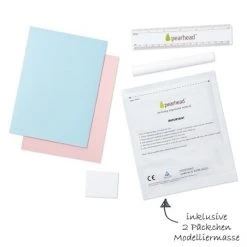 Pearhead Rahmen für Foto & 2 Abdrücke - Desk Frame - Weiß -Wohnen & Schlafen Verkäufe pearhead rahmen fur foto 2 abdrucke desk frame weiss p63006 d3