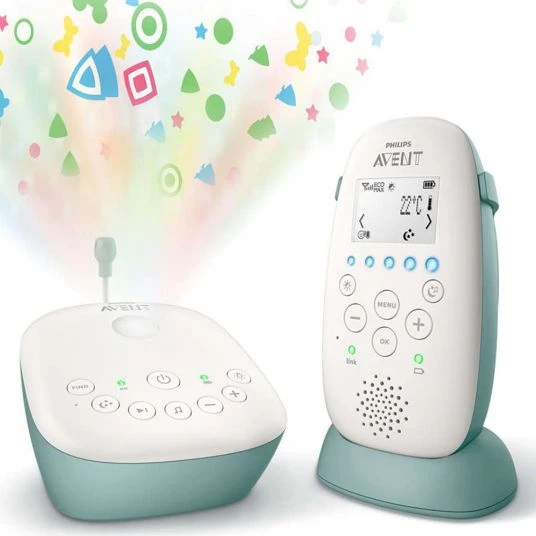 Philips Avent Babyphone DECT mit Smart Eco Mode & Projektor - SCD731/26 1 Philips Avent Babyphone DECT mit Smart Eco Mode & Projektor - SCD731/26