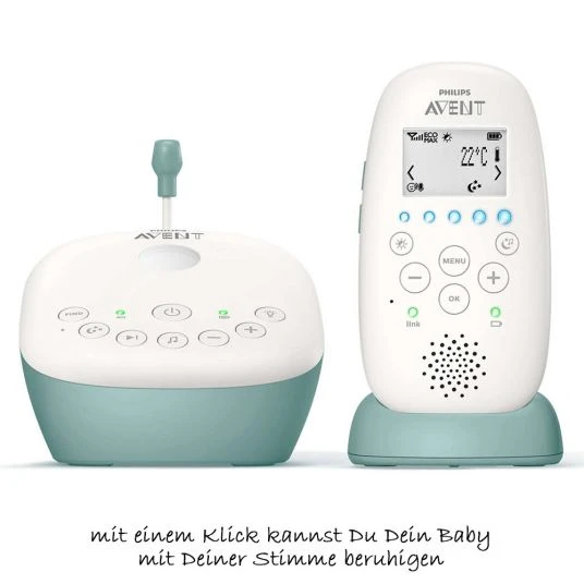 Philips Avent Babyphone DECT mit Smart Eco Mode & Projektor - SCD731/26 5 Philips Avent Babyphone DECT mit Smart Eco Mode & Projektor - SCD731/26 – Bild 5