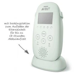 Philips Avent Babyphone DECT mit Smart Eco Mode - SCD721/26 -Wohnen & Schlafen Verkäufe philips avent babyphone dect mit smart eco mode scd721 26 scd721 26 d5