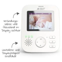 Philips Avent Video-Babyphone mit Kamera - digital 2,7 Zoll - SCD835/26 -Wohnen & Schlafen Verkäufe philips avent video babyphone mit kamera digital 2 7 zoll scd835 26 scd835 26 d2