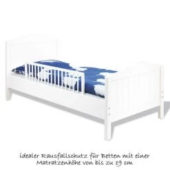 Pinolino Bettschutzgitter Classic Weiß 90 cm - Buche massiv -Wohnen & Schlafen Verkäufe pinolino bettschutzgitter classic weiss 90 cm buche massiv 172418 d2