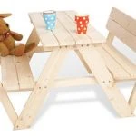 Pinolino Kinder-Sitzgarnitur Nicki für 4 Kinder - Fichte massiv - Grau 3 Pinolino Kinder-Sitzgarnitur Nicki für 4 Kinder - Fichte massiv - Grau – Bild 3