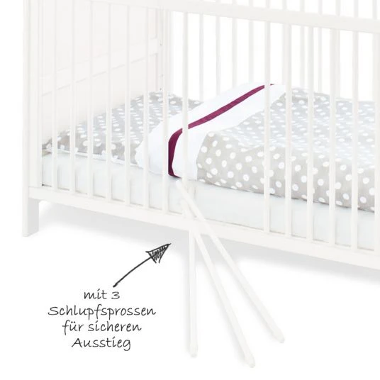 Pinolino Kinderbett Florentina 70 x 140 cm 2 Pinolino Kinderbett Florentina 70 x 140 cm – Bild 2