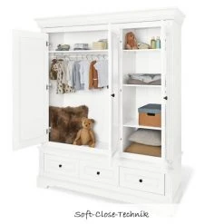 Pinolino Kinderzimmer Emilia mit 3-türigem Schrank, Bett, breiter Wickelkommode -Wohnen & Schlafen Verkäufe pinolino kinderzimmer emilia mit 3 turigem schrank bett breiter wickelkommode 103467bg d2