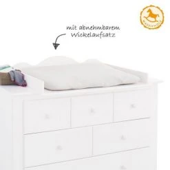 Pinolino Kinderzimmer Pino mit 2-türigem Schrank, Bett, breiter Wickelkommode - Kiefer massiv -Wohnen & Schlafen Verkäufe pinolino kinderzimmer pino mit 2 turigem schrank bett breiter wickelkommode kiefer massiv 101642bg d5