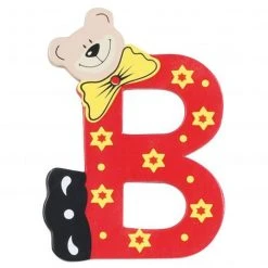 Playshoes Holzbuchstabe B - Bär