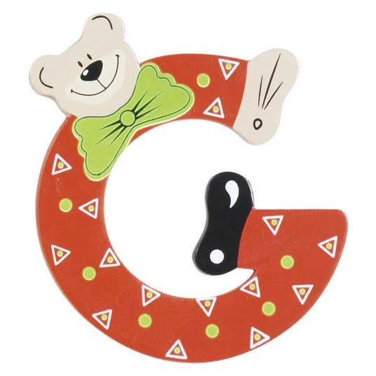 Playshoes Holzbuchstabe G - Bär 1 Playshoes Holzbuchstabe G - Bär