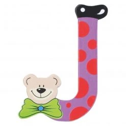 Playshoes Holzbuchstabe J - Bär