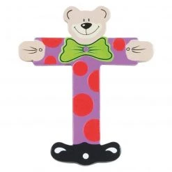 Playshoes Holzbuchstabe T - Bär