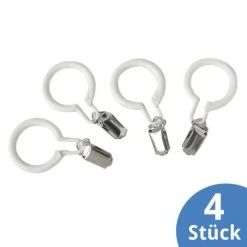 Reer Bettdeckenhalter 4er Pack - Weiß