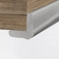 Reer Kantenschutz Soft 2er Pack zum Kleben je 100 cm - Grau