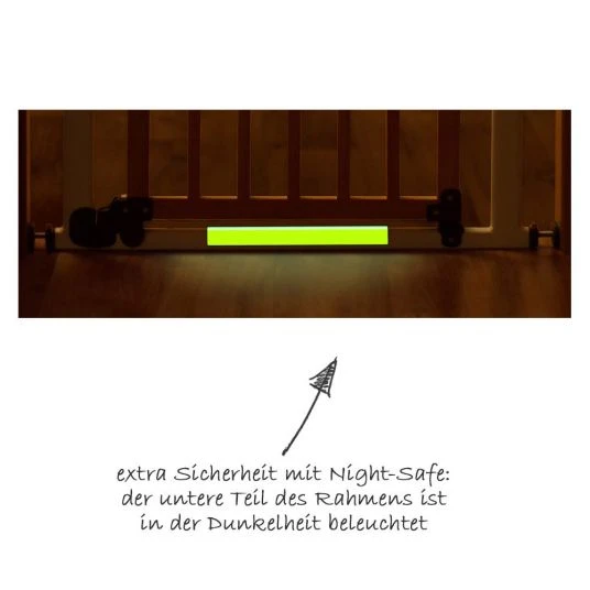 Reer Klemmgitter I-Gate Auto Close Metall 77,5 - 83,5 cm 5 Reer Klemmgitter I-Gate Auto Close Metall 77,5 - 83,5 cm – Bild 5