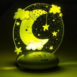 Reer Nachtlicht ColourLumy - Mond - Weiß / Grau 8 Reer Nachtlicht ColourLumy - Mond - Weiß / Grau -Wohnen & Schlafen Verkäufe reer nachtlicht colourlumy mond weiss grau 52121 d2