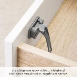Reer Schrank- & Schubladensicherung DesignLine - 2er Pack - Anthrazit -Wohnen & Schlafen Verkäufe reer schrank schubladensicherung designline 2er pack anthrazit 71011 d2