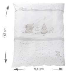 Roba 2-tlg. Bettwäsche 100 x 135 cm / 40 x 60 cm - Sternenzauber - Weiß -Wohnen & Schlafen Verkäufe roba 2 tlg bettwasche 100 x 135 cm 40 x 60 cm sternenzauber weiss 1491 s209 d2