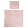 Roba 2-tlg. Bettwäsche Organic 80 x 80 cm / 35 x 40 cm - Lil Planet - Rosa Mauve