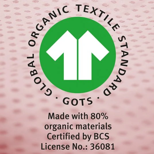 Roba 2-tlg. Bettwäsche Organic 80 x 80 cm / 35 x 40 cm - Lil Planet - Rosa Mauve 2 Roba 2-tlg. Bettwäsche Organic 80 x 80 cm / 35 x 40 cm - Lil Planet - Rosa Mauve – Bild 2