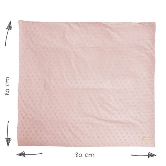 Roba 2-tlg. Bettwäsche Organic 80 x 80 cm / 35 x 40 cm - Lil Planet - Rosa Mauve 4 Roba 2-tlg. Bettwäsche Organic 80 x 80 cm / 35 x 40 cm - Lil Planet - Rosa Mauve – Bild 4