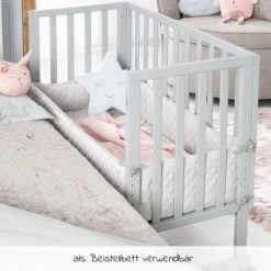 Roba 3in1 Stubenbett, Beistellbett, Bank & Matratze & Nestchen Roba Style - Silbergrau - Taupe 8 Roba 3in1 Stubenbett, Beistellbett, Bank & Matratze & Nestchen Roba Style - Silbergrau - Taupe -Wohnen & Schlafen Verkäufe roba 3in1 stubenbett beistellbett bank matratze nestchen roba style silbergrau taupe 8961 tp 8v230 d2