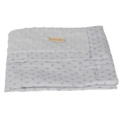 Roba Babydecke 80 x 80 cm - Lil Planet - Silbergrau