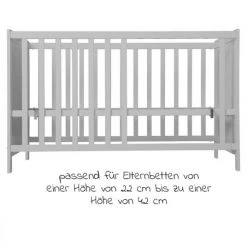 Roba Beistellbett und Kinderbett Hamburg 60 x 120 cm - Taupe -Wohnen & Schlafen Verkäufe roba beistellbett und kinderbett hamburg 60 x 120 cm taupe 0176 tp d5