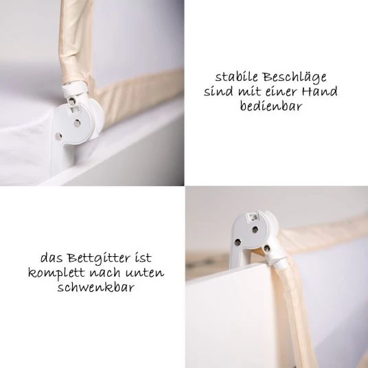 Roba Bettschutzgitter Klipp Klapp 150 cm 4 Roba Bettschutzgitter Klipp Klapp 150 cm – Bild 4