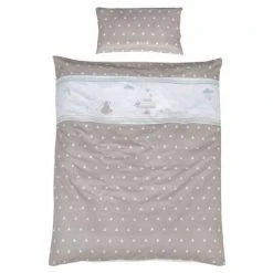 Roba Bettwäsche 100 x 135 cm - Indibär - Grau