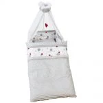 Roba Bettwäsche-Set - Kleine Wolke - Blau 3 Roba Bettwäsche-Set - Kleine Wolke - Blau – Bild 3