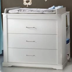 Roba Kinderzimmer Marie mit 3-türigem Schrank, Bett, Wickelkommode - Weiß -Wohnen & Schlafen Verkäufe roba kinderzimmer marie mit 3 turigem schrank bett wickelkommode weiss 1011782 d3