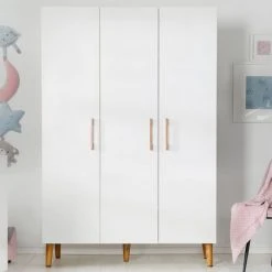 Roba Kinderzimmer Mick mit 3-türigem Schrank, Bett, breiter Wickelkommode - Weiß -Wohnen & Schlafen Verkäufe roba kinderzimmer mick mit 3 turigem schrank bett breiter wickelkommode weiss 1011810 d2