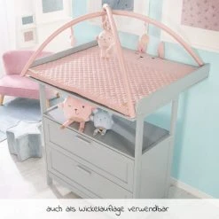 Roba Krabbeldecke / Wickelauflage mit Spielbogen - 75 x 85 cm - Roba Style Lily - Rosa Mauve -Wohnen & Schlafen Verkäufe roba krabbeldecke wickelauflage mit spielbogen 75 x 85 cm roba style lily rosa mauve 307075 v229 d3