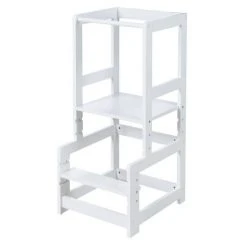 Roba Lernturm 3-fach höhenverstellbar bis 90 kg belastbar - Weiß -Wohnen & Schlafen Verkäufe roba lernturm 3 fach hohenverstellbar bis 90 kg belastbar weiss 440111 we d2